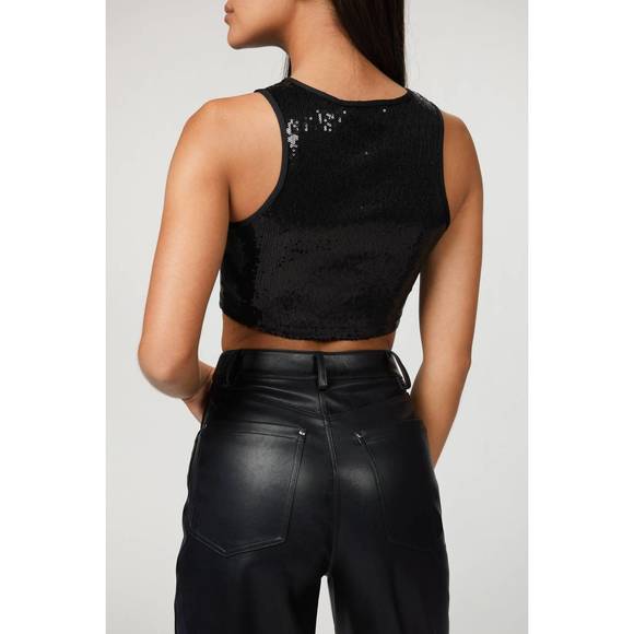 NEW IN THE MOOD FOR LOVE corentin top in black - Picture 5 of 5